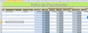 Planilha Folha de Pagamento Grátis