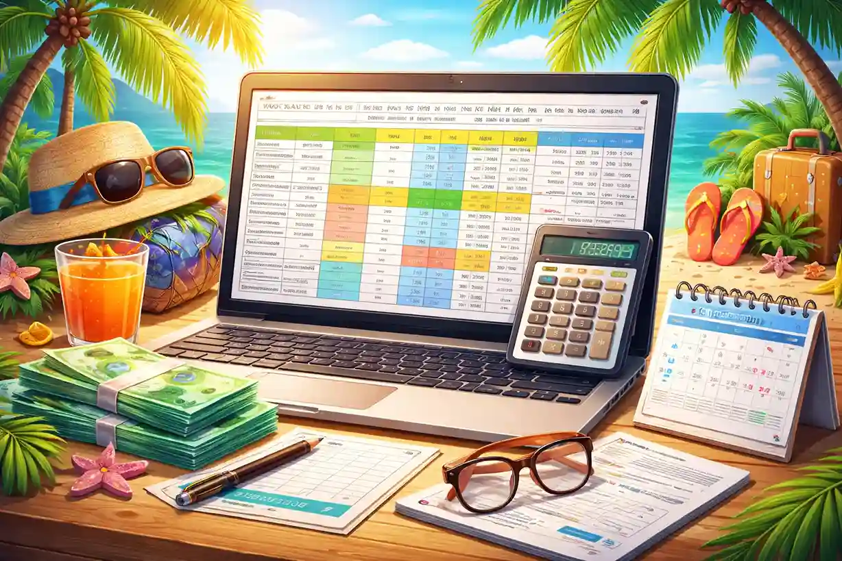 Planilha para calculo de férias