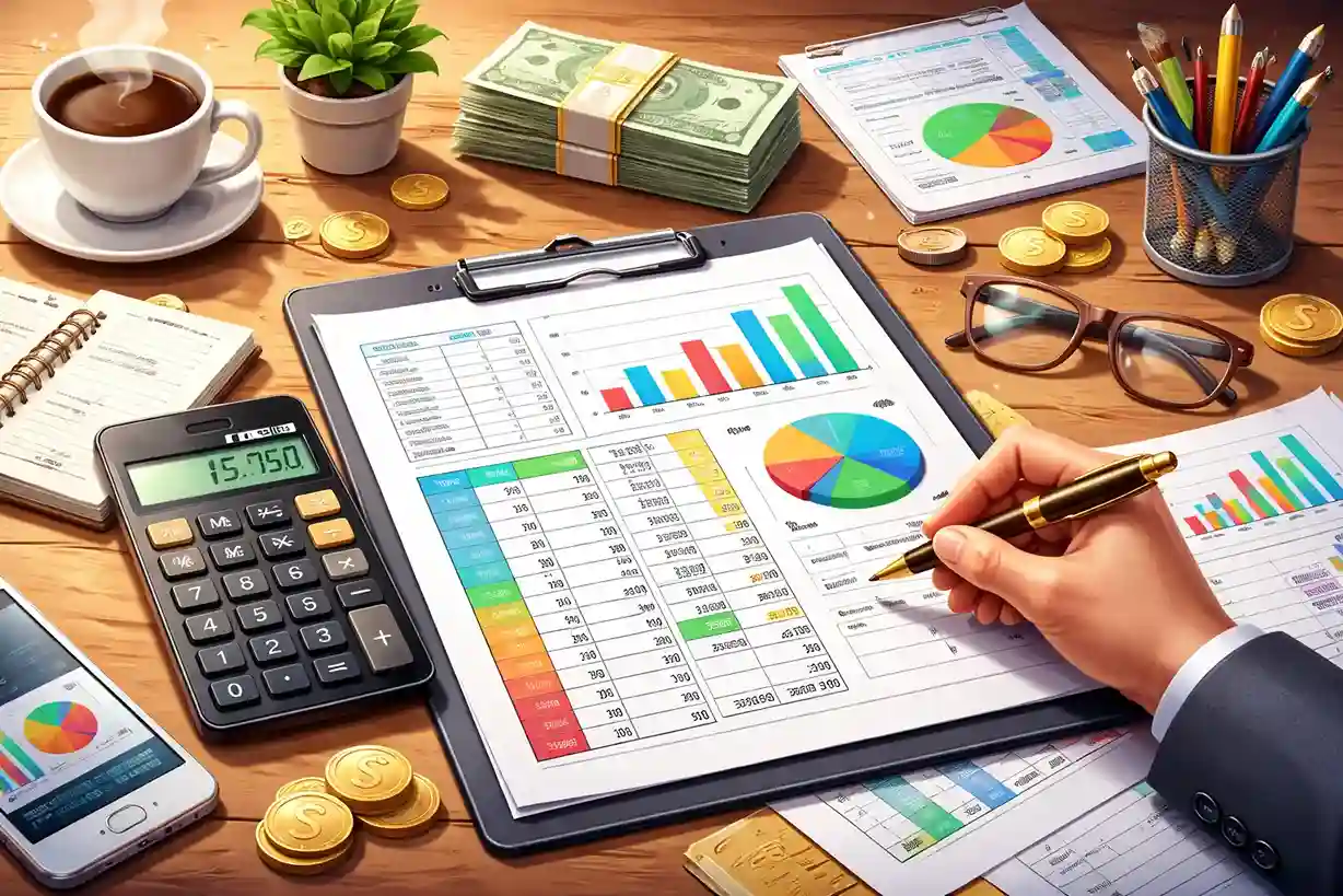 Planilha de administração financeira