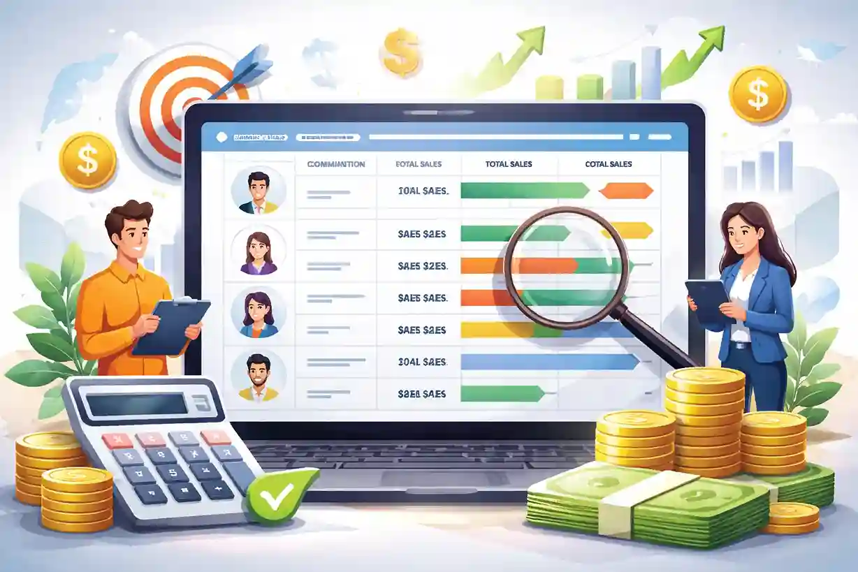 Planilha para controle de comissão por vendas