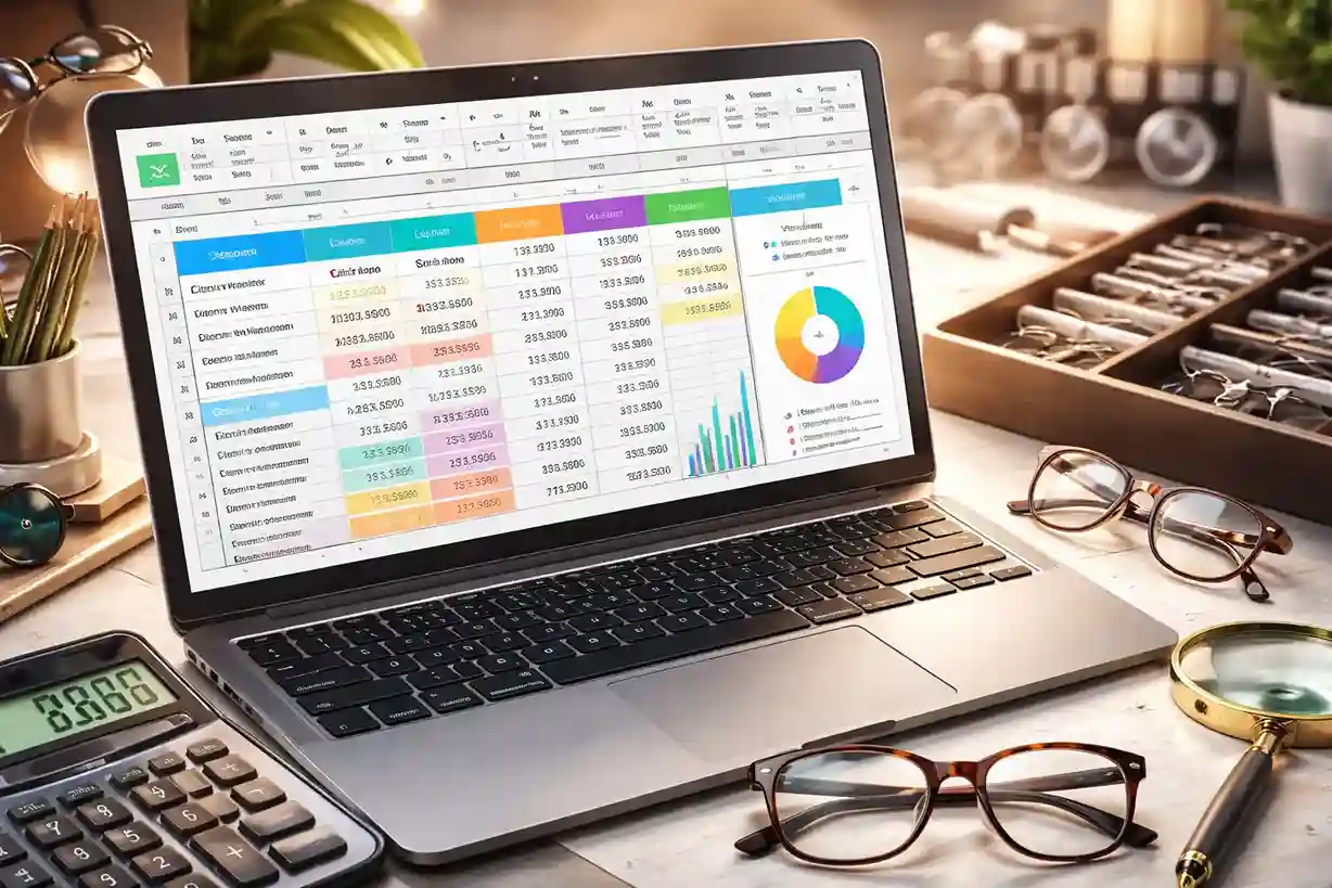 Planilha grátis controle de ótica