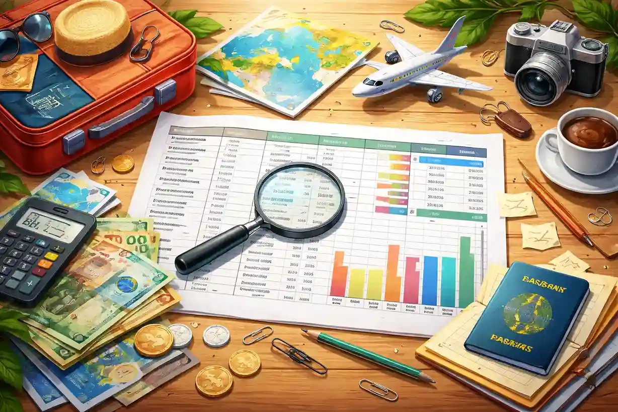 Planilha de custo de viagem